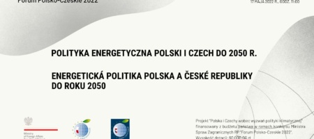 Relacja z webinarium: „Polityka energetyczna Polski i Czech do 2050 r.“