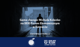Game changer Michała Kolanko na XXXI Forum Ekonomicznym w Karpaczu
